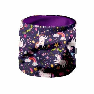 UNUO BASIC Gyerek nyakmelegítő, lila, méret kép