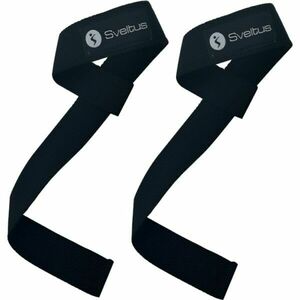 SVELTUS POWER LIFT STRAPS Felhúzó heveder, fekete, méret kép