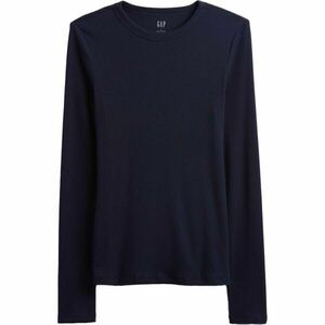 GAP V-FAST LS ESSENTIAL RIB TEE Női póló, sötétkék, méret kép