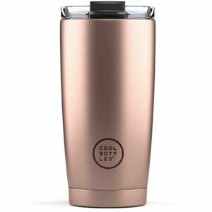 COOL BOTTLES TERMO 550 ML Rozsdamentes thermo bögre, rózsaszín, méret 550 ML kép