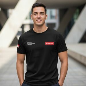 Póló inSPORTline Signature, ideális szabadidős használatra, utazáshoz és sportoláshoz, könnyű, sportos megjelenés jellegzetes márkajelzéssel kép