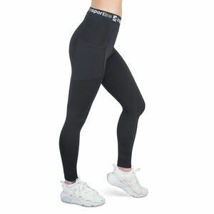 Női leggings inSPORTline Xelvia, széles elasztikus derékrész, alkalmazkodó sztreccs anyag, gyorsan száradó anyag, hatékony izzadságelvezetés kép
