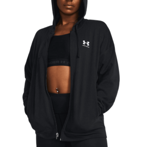 Kapucnis melegítő felsők Under Armour UA Rival Terry OS FZ Hooded kép