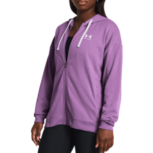 Kapucnis melegítő felsők Under Armour Rival Terry Oversized Full-Zip Hoodie kép