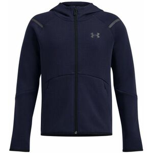Kapucnis melegítő felsők Under Armour UA B Unstoppable Flc FZ-BLU kép