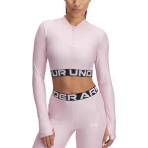 Hosszú ujjú póló Under Armour HeatGear Rib 1/4 Zip LS kép