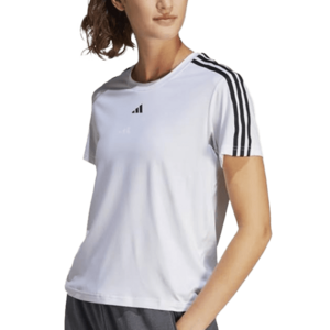 Rövid ujjú póló adidas AEROREADY Train Essentials 3-Stripes Tee Bl kép
