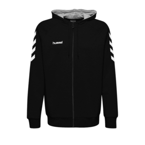 Kapucnis melegítő felsők Hummel GO KIDS COTTON ZIP HOODIE kép