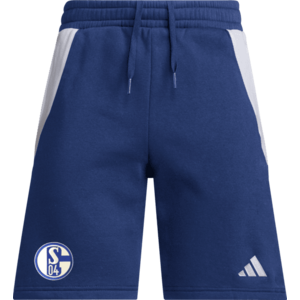 Rövidnadrág adidas FC Schalke 04 shorts kids dark blue kép