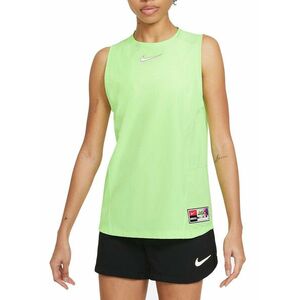 Rövid ujjú póló Nike W NK DF FC TOP SLVLESS W kép