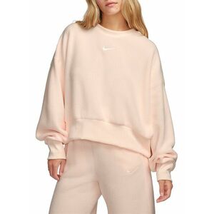 Melegítő felsők Nike W NSW PLSH MOD CROP CREW kép