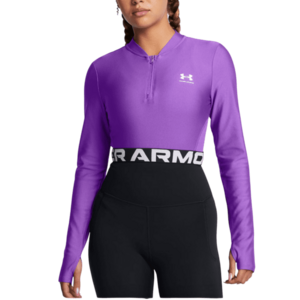 Hosszú ujjú póló Under Armour HeatGear Rib 1/4 Zip LS kép