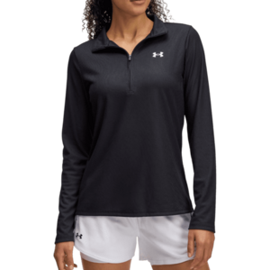 Rövid ujjú póló Under Armour Under Armour Tech Rib 1/2 Zip Sweatshirt Women kép