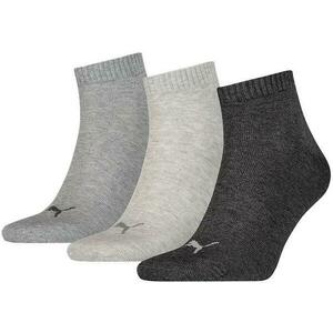 Zoknik Puma SOCKS Quarter Plain 3 PACK kép