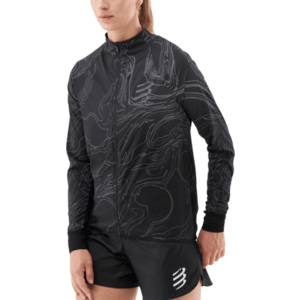Kapucnis kabát Compressport Hurricane Windproof Jacket W Aurora kép