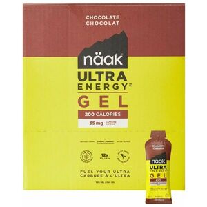 Energia gélek Näak Chocolate - Ultra Energy™ Gels (57 g x 12) Box kép