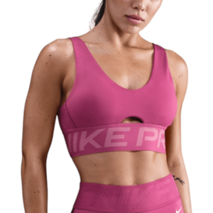 Melltartó Nike Pro Indy Plunge medium support kép