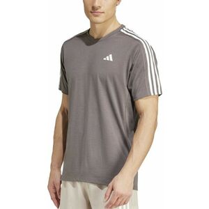 Rövid ujjú póló adidas Own the Run 3-Stripes kép