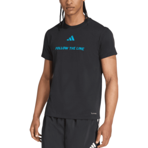 Rövid ujjú póló adidas Follow the Line kép