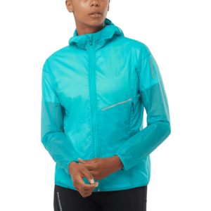 Kapucnis kabát Salomon SENSE AERO WIND JKT W kép