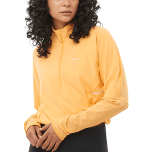 Kapucnis kabát Salomon SENSE AERO HYBRID CROPPED HZ HD W kép