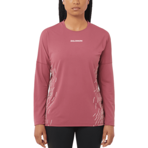 Hosszú ujjú póló Salomon SENSE AERO LS TEE GFX W kép