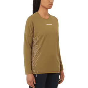 Hosszú ujjú póló Salomon SENSE AERO LS TEE GFX W kép