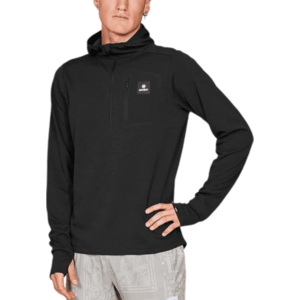 Kapucnis melegítő felsők Saysky Pace Half Zip Hoodie kép