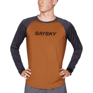 Hosszú ujjú póló Saysky Logo Pace Long Sleeve kép