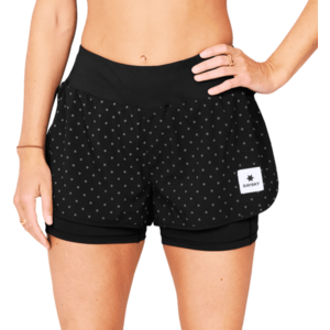 Rövidnadrág Saysky W Reflective Polka 2 In 1 Pace Shorts 3 kép