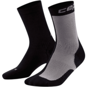 Zoknik CEP Half&Half Mid-Cut Running Socks kép