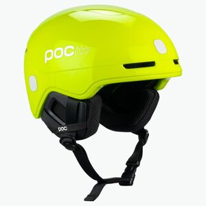 Gyermek síbukósisakok POC POCito Obex MIPS fluorescent yellow/green (Pocito Obex MIPS Jr 10474) kép