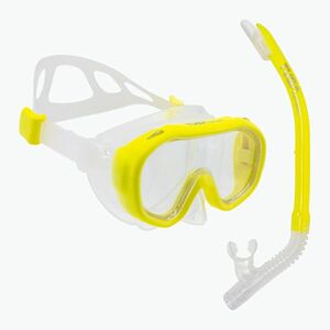 TUSA maszk + snorkel szett sárga UC-0211PFY (Kleio Mini Fit UC-0211P) kép