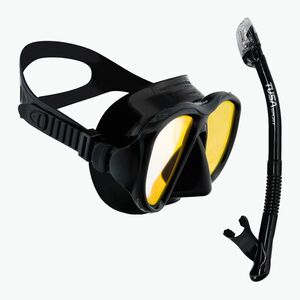 TUSA maszk + sznorkel POWERVIEW fekete UC 2425 MQB (Powerview UC-2425PMQB) kép