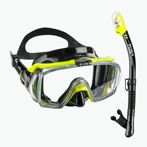 TUSA maszk + snorkel szett sárga UC-3125 (Visio Tri-Ex UC-3125 UC-3125PQB FY) kép