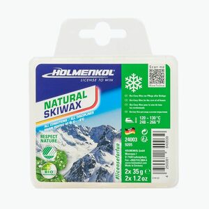HOLMENKOL Természetes síviasz 2x35g sízsír 24003 (Natural Ski Wax 24003) kép