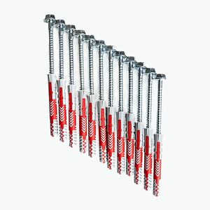 Fischer szegecsek 10×80 csavarokkal - 12 db létrákhoz-BenchK ezüst BK-KM12 (BK-KM12) kép