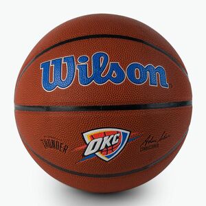 Wilson NBA Team Alliance Oklahoma City Thunder kosárlabda barna WTB3100XBOKC (NBA Team Alliance Oklahoma City Thunder WTB3100XBOKC) kép