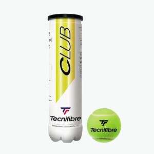 Teniszlabda készlet 4db. Tecnifibre Club Pet 4B sárga 60CLUB364N (Club Pet 60CLUB364N) kép