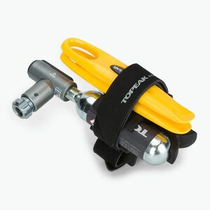 Topeak Air Booster Race Pod X sárga T-TAB-RPX kerékpár pumpa (Air Booster Race Pod X T-TAB-RPX) kép