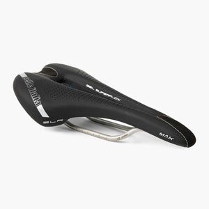 Selle Italia MAX SLR GEL SUPERFLOW L TI 316 kerékpár nyereg fekete SIT-044H901IKC001 (Max SLR Gel Superflow TI 316 Tube 7, Fibra-Tek SIT-044H901IKC001) kép