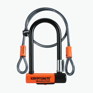 U-lock Kryptonite Evolution kerékpár zár fekete Mini-7in (Evolution Mini-7 U-Lock K002079) kép