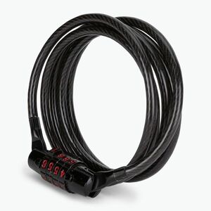 Kerékpár kábelzár Kryptonite fekete Keeper 512 Combo kábel Kryptonite fekete Keeper 512 Combo kábel (Keeper 512 Combo Cable) kép