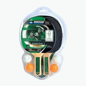 DONIC Champs 400 fedeles asztalitenisz szett zöld 788498 (Champs 400 Cover Set 788498) kép
