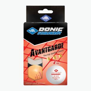 DONIC Schildkröt 3-Star Avantgarde asztalitenisz labdák Poly 40+6 db szín 608533 (3-Star Avantgarde Poly 40+ 608533) kép