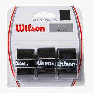 Wilson Pro Overgrip Sensation teniszpajzs fekete WRZ4010BK+ (Pro Overgrip Sensation WRZ4010BK+) kép
