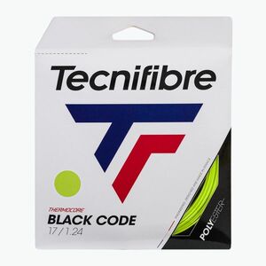 Tenisz húr Tecnifibre Fekete kód sárga 04GBL124XV (Black Code 04GBL124XV) kép