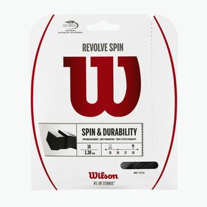 Wilson Revolve Spin 16 szett fekete WRZ957000+ Tenisz húr Wilson Revolve Spin 16 szett fekete WRZ957000+ (Revolve Spin 16 Set WRZ957000+) kép