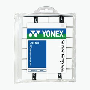Tollaslabda ütő dákók YONEX fehér AC 102-12 (AC 102-12 AC10212W) kép