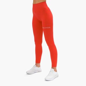 Női leggings Gym Glamour push up korall narancs 369 (Push Up 369) kép